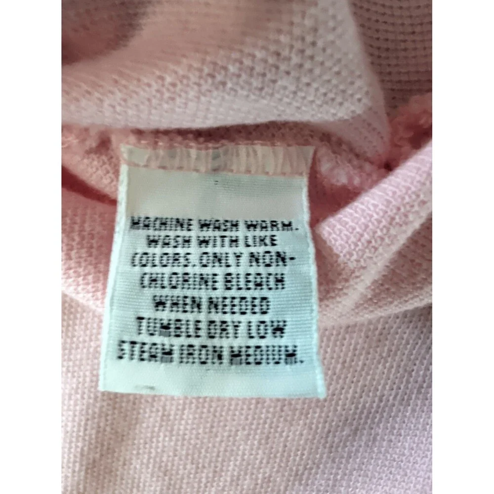 POLO RALPH LAUREN MEN's SIZE XXL LIGHT PINK POLO SHIRT W/PONY LOGO EUC